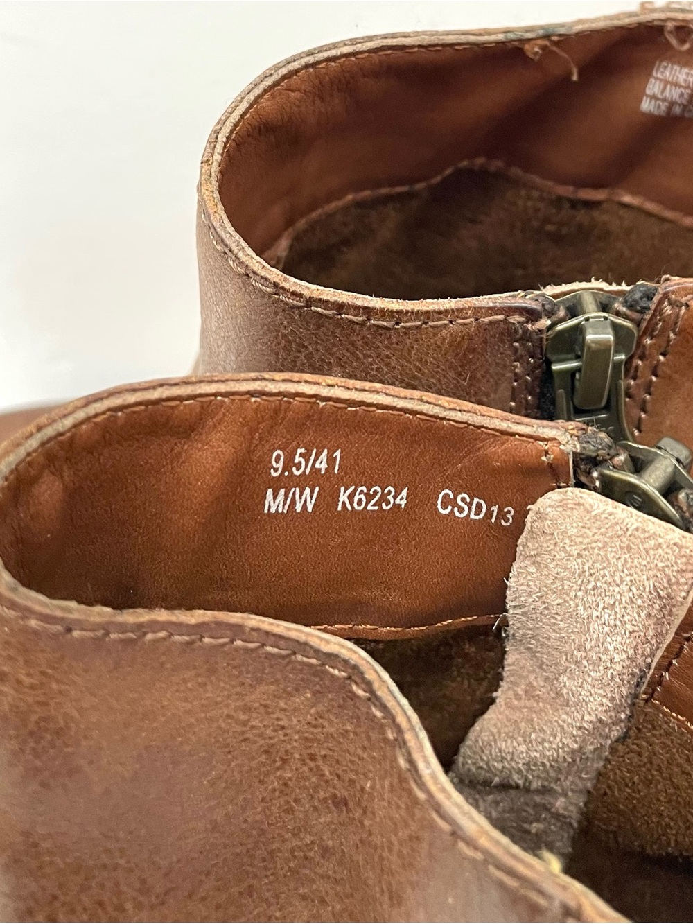 Kork-Ease Ramona Brown Leather Ankle booties - Picture 5 of 6